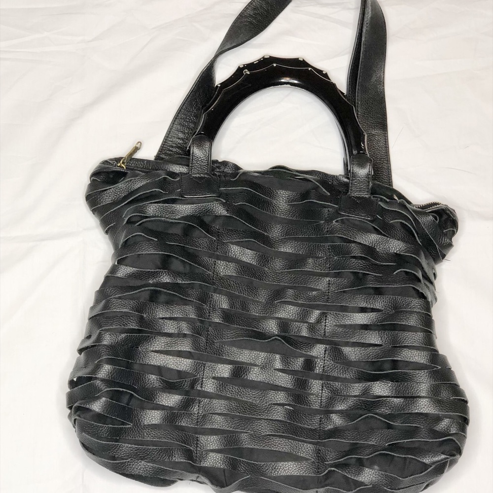 ROMY GOLD Leather Bag